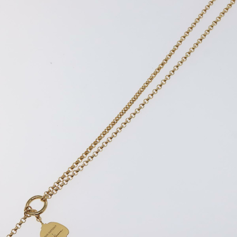 【日本直送】路易威登草間彌生聯名款 LV 經典無限圓點項鍊 M01079 LV 正品 127719M-13