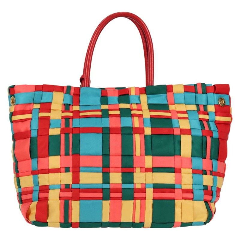 【日本直送】PRADA 尼龍雙肩包 紅色金色 正品 131587V-1