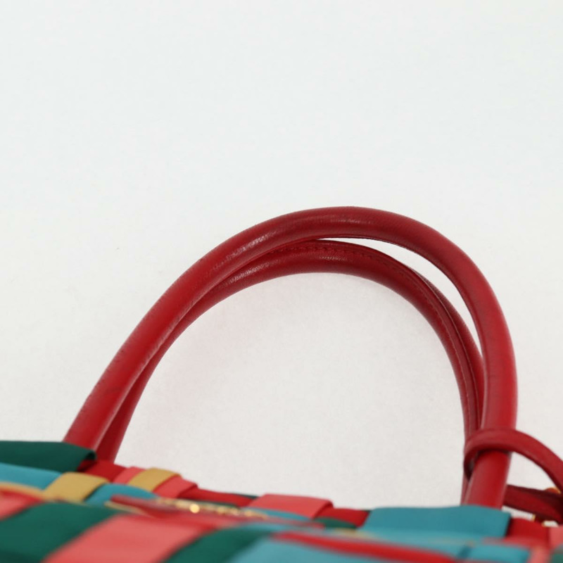 【日本直送】PRADA 尼龍雙肩包 紅色金色 正品 131587V-7
