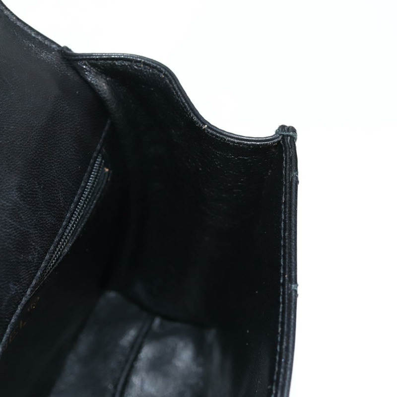 【日本直送】香奈兒 Matelasse 單肩包 小羊皮 黑金 CC 正品 132061V-18