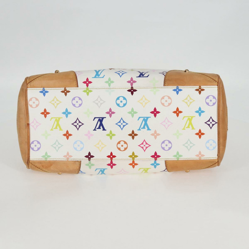 【日本直送】路易威登 Monogram 多色 Claudia 手提包白色 M40193 LV 授權 118928A-4