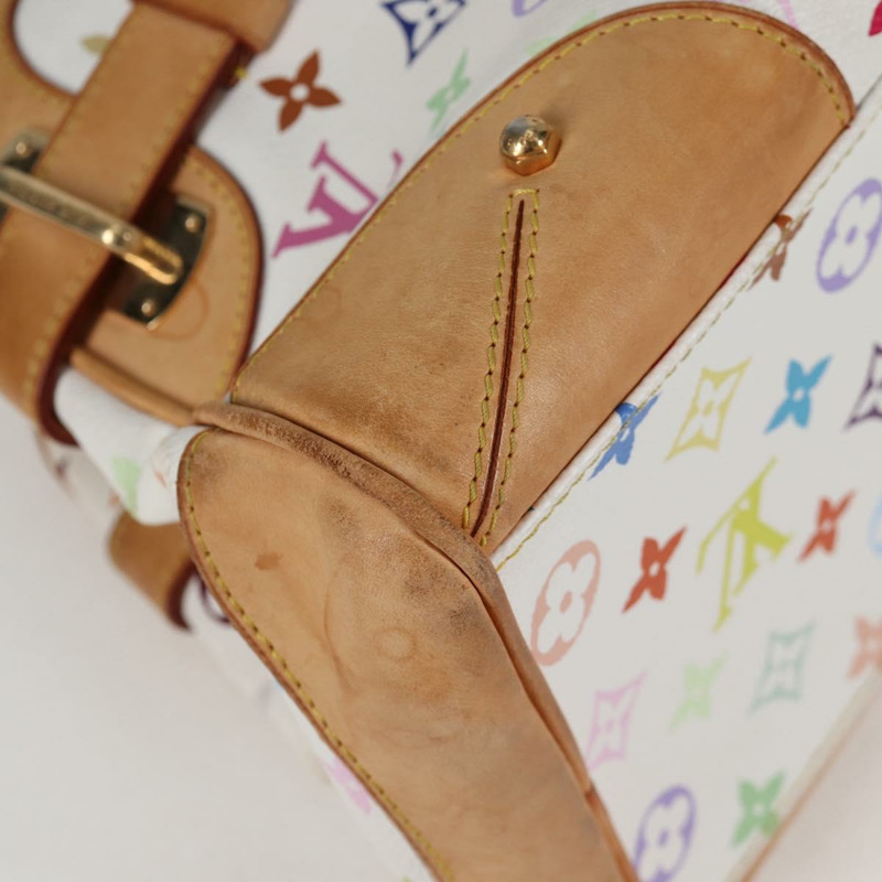 【日本直送】路易威登 Monogram 多色 Claudia 手提包白色 M40193 LV 授權 118928A-8