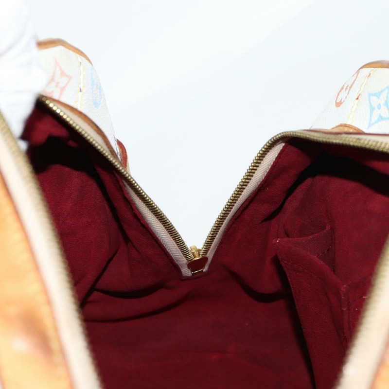 【日本直送】路易威登 Monogram 多色 Claudia 手提包白色 M40193 LV 授權 118928A-18