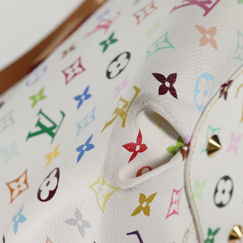 【日本直送】路易威登 Monogram 多色 Annie 中型托特包白色 M40307 LV 授權 122879V-15