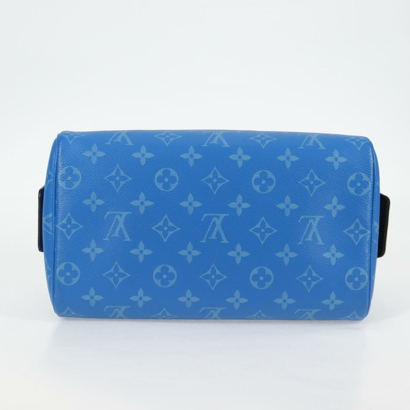 【日本直送】路易威登 Tiger Lama Monogram Dopp Kit Clutch Bag 藍色 M30849 正品 130475M-4