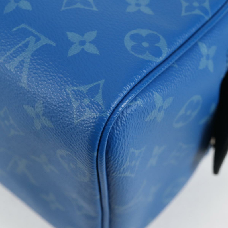 【日本直送】路易威登 Tiger Lama Monogram Dopp Kit Clutch Bag 藍色 M30849 正品 130475M-14