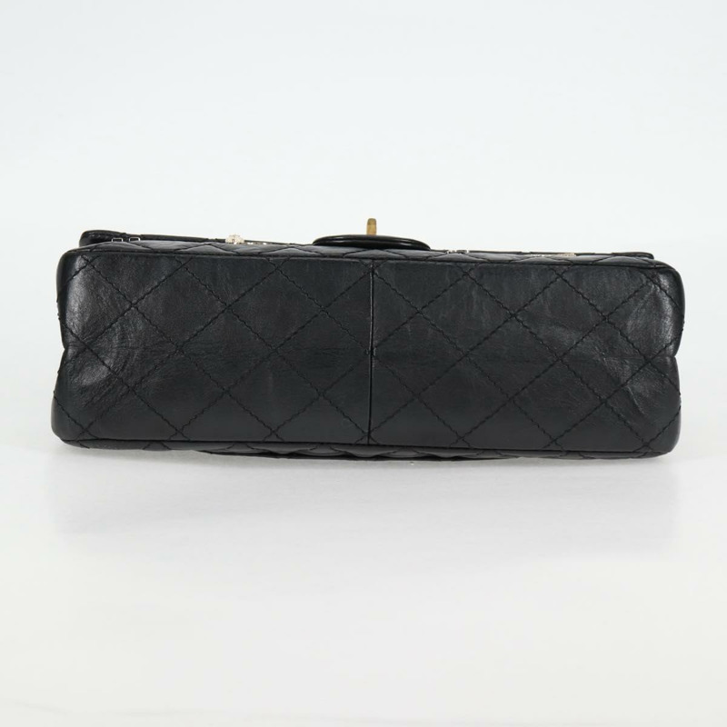 【日本直送】香奈兒 Matelasse 25 鏈條肩背包，小牛皮，黑色，CC 標誌，正品編號 131547M-4