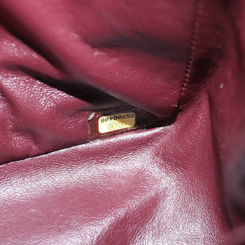 【日本直送】香奈兒 Matelasse 25 鏈條肩背包，小牛皮，黑色，CC 標誌，正品編號 131547M-10