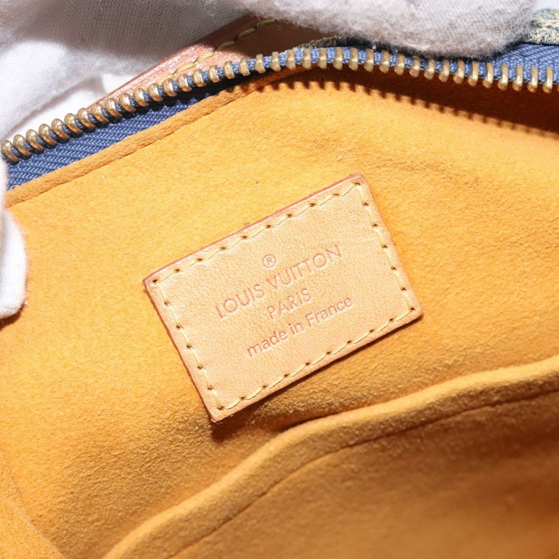 【日本直送】路易威登 Monogram Denim Buggy PM 肩背包 藍色 M95049 LV 正品 132462-17