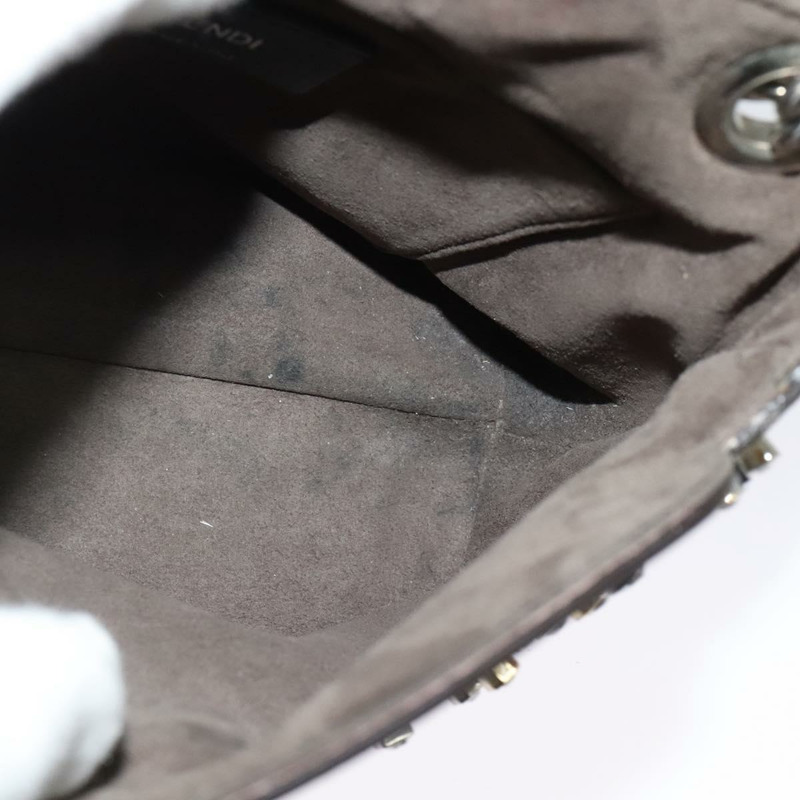 【日本直送】FENDI 鏈條單肩包 皮革 2 款可選 白色 銀色 正品 131794-18