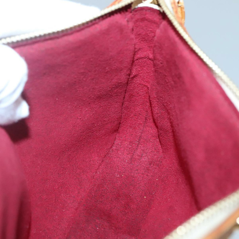 【日本直送】路易威登 Monogram 多色 Pochette 手拿包 白色 M92649 LV 授權 131818-19