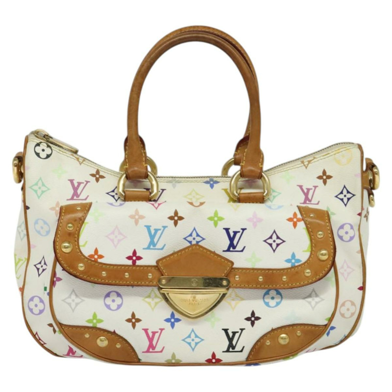 【日本直送】路易威登 Monogram 多色 Rita 手提包 2 個可選白色 M40125 LV 授權 132529-12