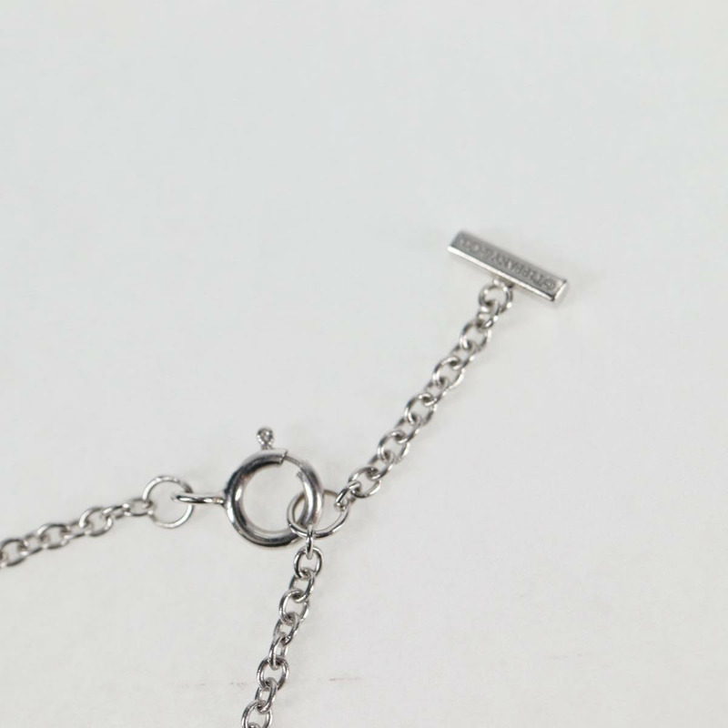 【日本直送】蒂芬妮 T 型微笑白金手鍊 K18 金 750 銀 正品 128894M-3