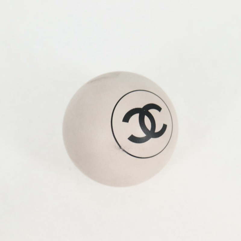 【日本直送】CHANEL Club Case 木質球拍與橡膠球組 黑色 CC 正品 131858V-5