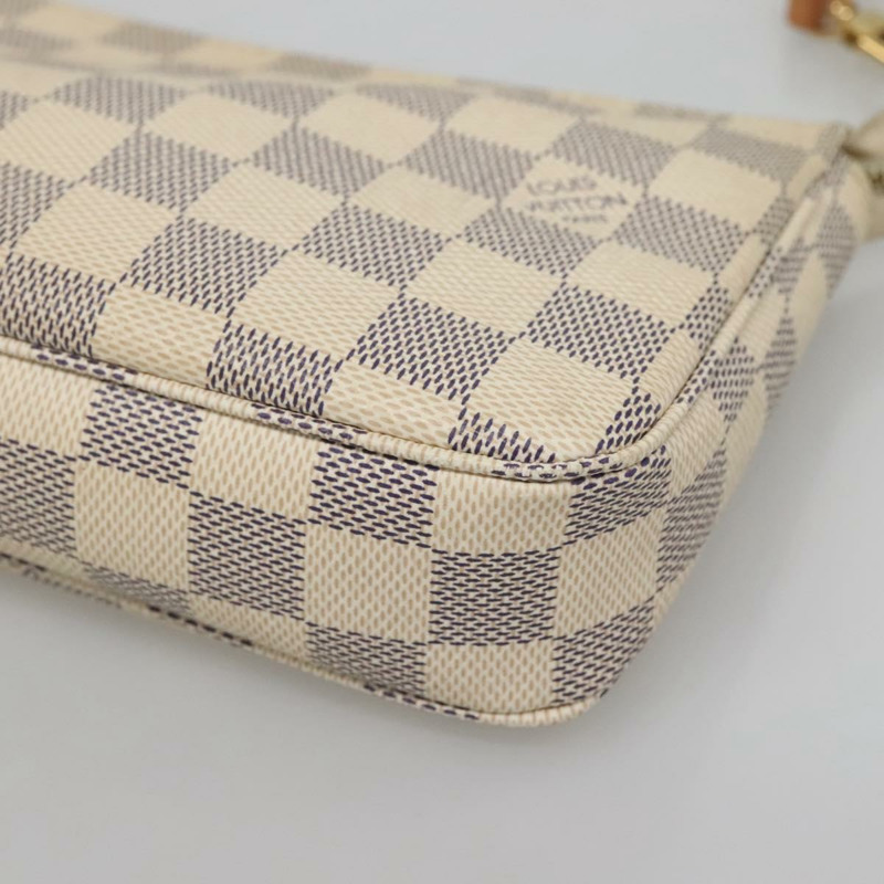 【日本直送】路易威登 Damier Azur 手拿包配件袋 N51986 LV 正品 132914M-8