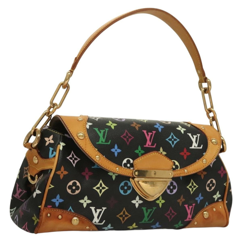 【日本直送】路易威登 Monogram 多色 Beverly 中型包黑色 M40204 LV 授權 133184-0