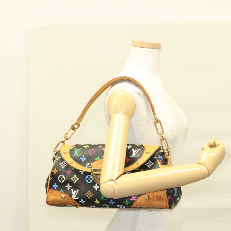 【日本直送】路易威登 Monogram 多色 Beverly 中型包黑色 M40204 LV 授權 133184-21