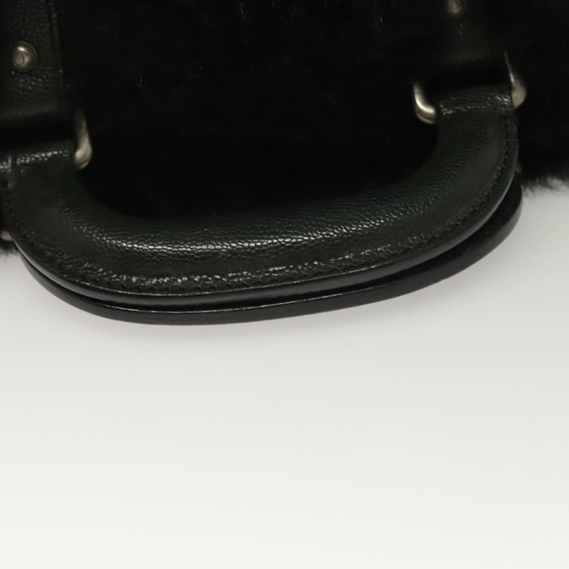 【日本直送】香奈兒手提包皮革黑色 CC 正品 133616-6