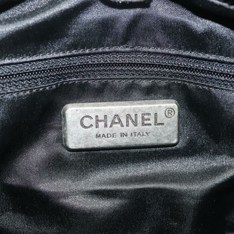 【日本直送】香奈兒手提包皮革黑色 CC 正品 133616-17