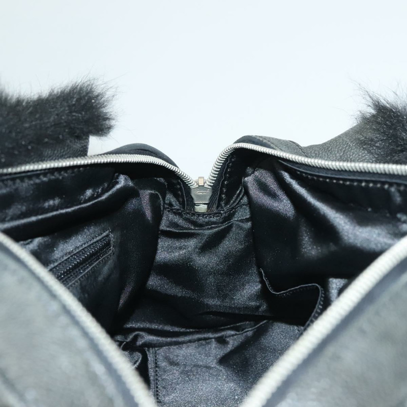 【日本直送】香奈兒手提包皮革黑色 CC 正品 133616-18