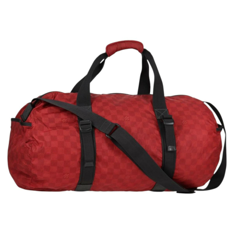 【日本直送】路易威登 Damier Aventure Plat Ktical 波士頓包 紅色 N23208 LV 正品 132525V-0