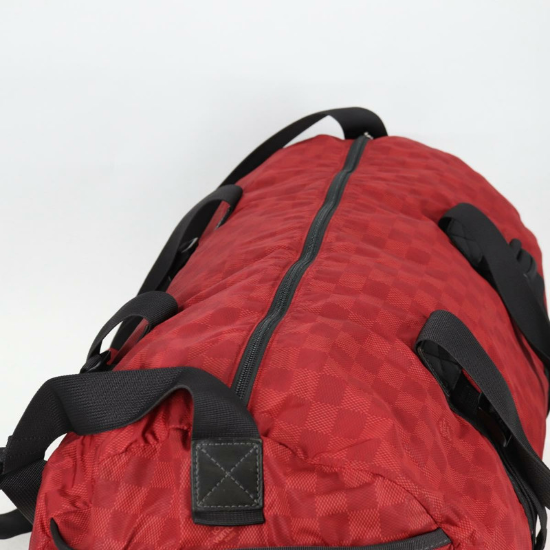 【日本直送】路易威登 Damier Aventure Plat Ktical 波士頓包 紅色 N23208 LV 正品 132525V-5