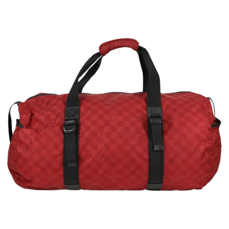 【日本直送】路易威登 Damier Aventure Plat Ktical 波士頓包 紅色 N23208 LV 正品 132525V-12