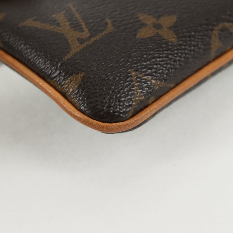 【日本直送】路易威登 Monogram Chain Pochette Mila 中型手拿包 M60094 正品 133662V-16