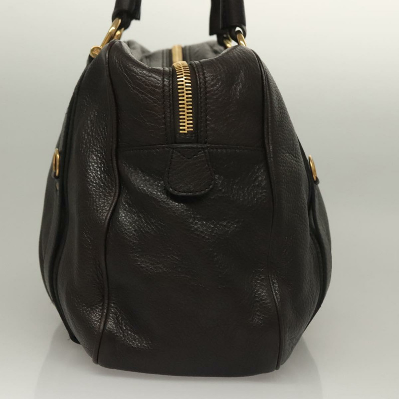 【日本直送】BURBERRY 單肩包 皮革 黑金 正品 134105-2