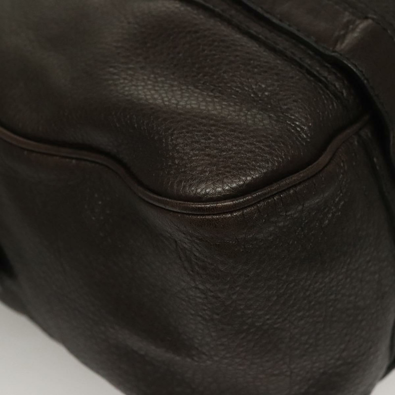 【日本直送】BURBERRY 單肩包 皮革 黑金 正品 134105-13