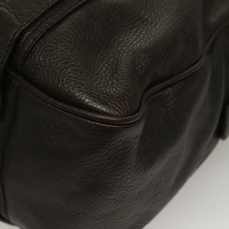【日本直送】BURBERRY 單肩包 皮革 黑金 正品 134105-14