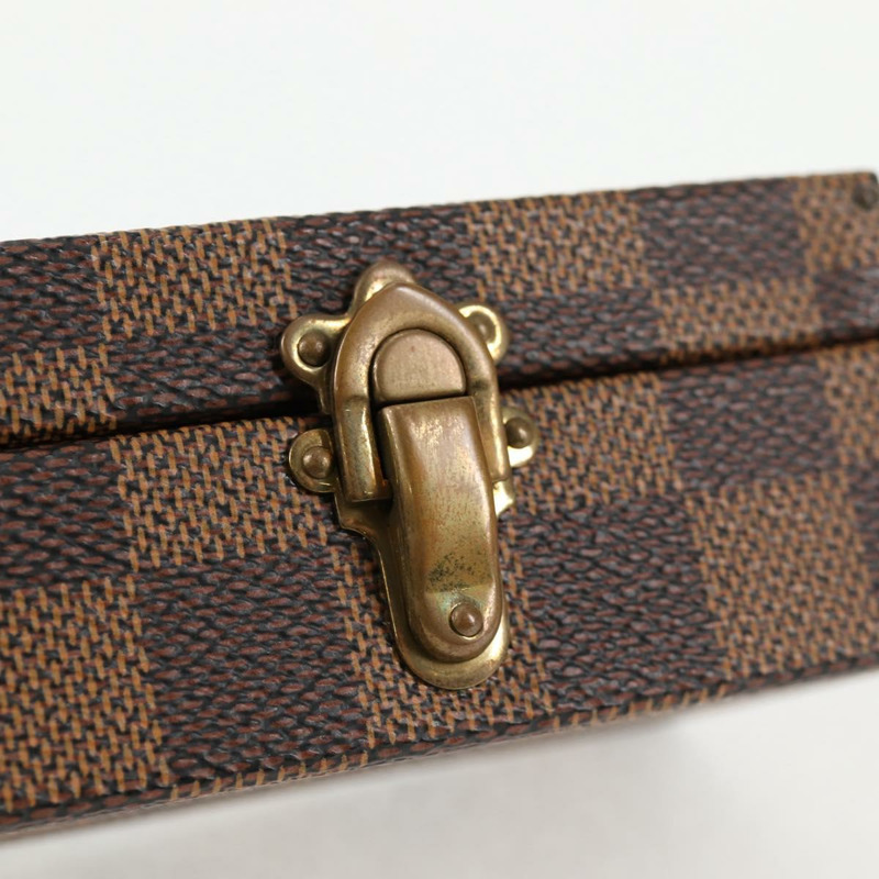 【日本直送】LOUIS VUITTON Damier Ebene 錶殼 配件盒 LV 授權 135442V-16