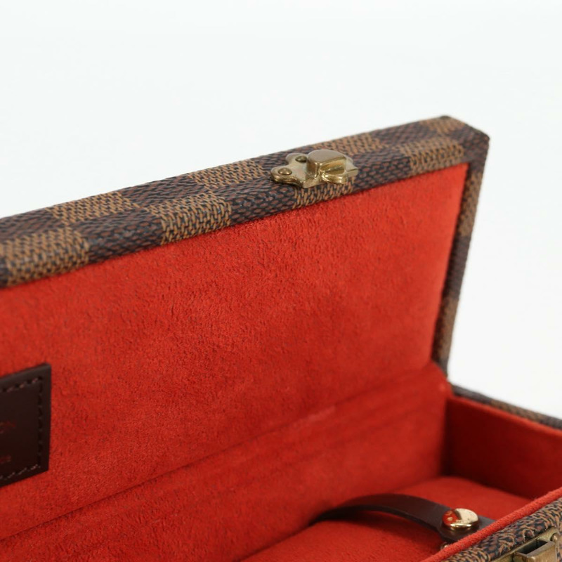 【日本直送】LOUIS VUITTON Damier Ebene 錶殼 配件盒 LV 授權 135442V-19