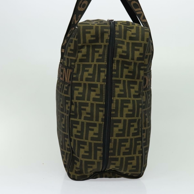 【日本直送】FENDI Zucca 帆布鞋包 棕色 黑色 正品 134236-2