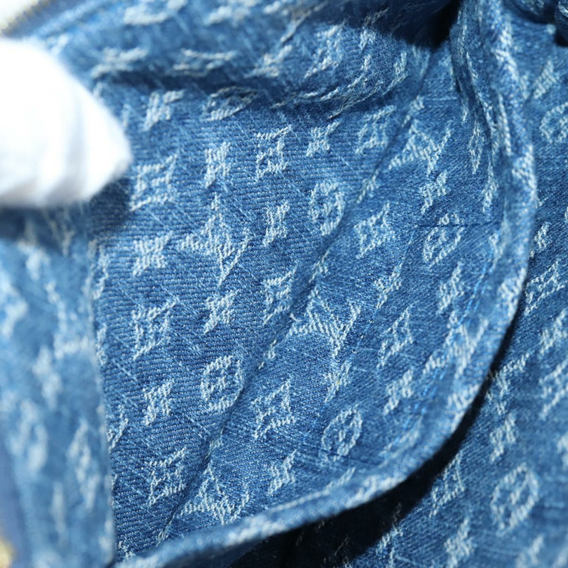 【日本直送】路易威登 Monogram Denim Cherry Pochette 手拿包,藍色,貨號 M13994,LV 正品,ar13663SM-20
