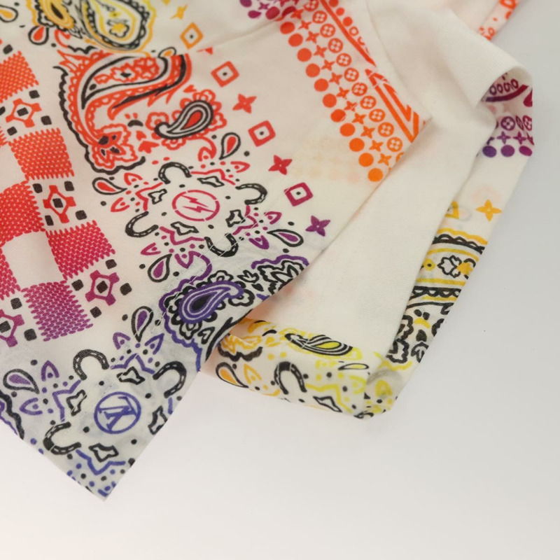 【日本直送】路易威登 Fragment Bandana Paisley T卹 純棉 XS 多色 正品 ak021A-7