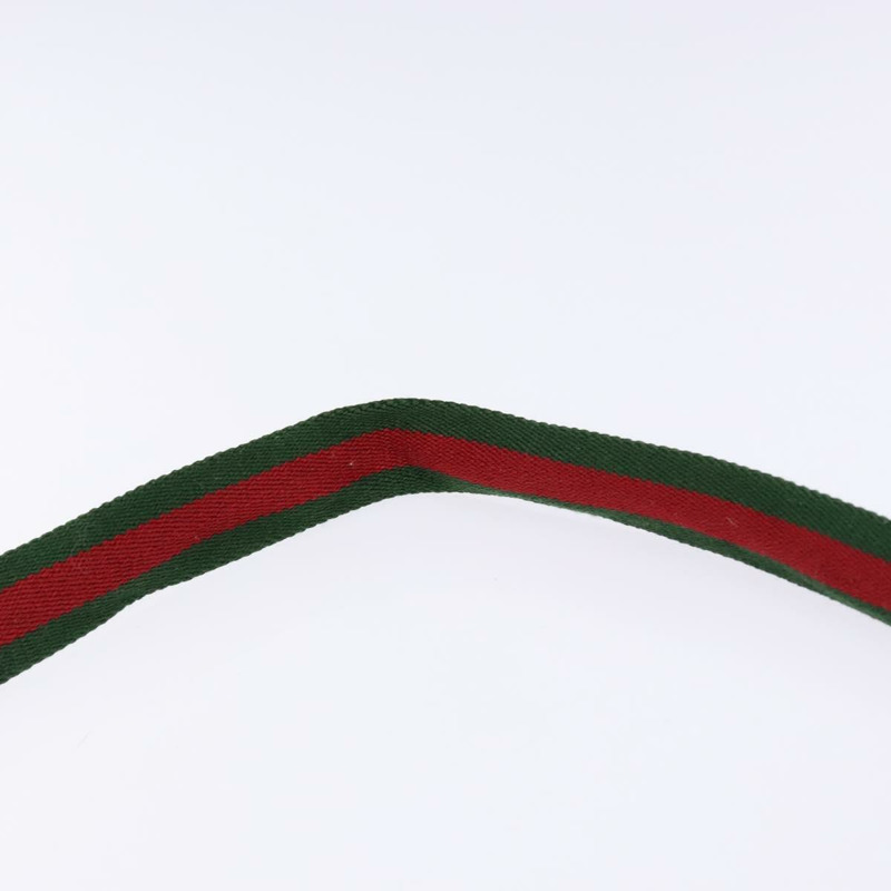 【日本直送】GUCCI GG 帆布織帶雪莉線單肩包黑銀 146309 正品 134126-7