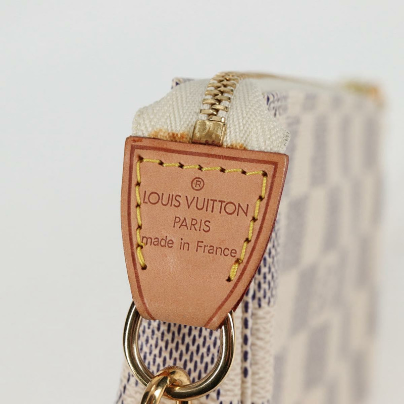 【日本直送】路易威登 Damier Azur 迷你手拿包配件包 N63005 LV 正品 136052V-7