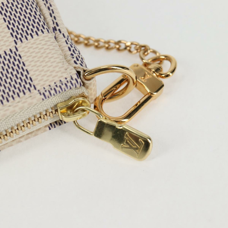 【日本直送】路易威登 Damier Azur 迷你手拿包配件包 N63005 LV 正品 136052V-18