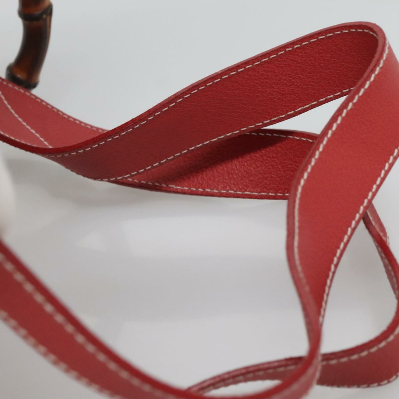 【日本直送】GUCCI 竹子背包 絨面革 紅金 003 2058 0016 正品 136160-8