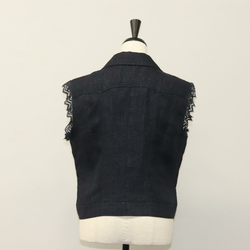 【日本直送】香奈兒外套與褲子組 牛仔藍 CC 正品 132998M-8