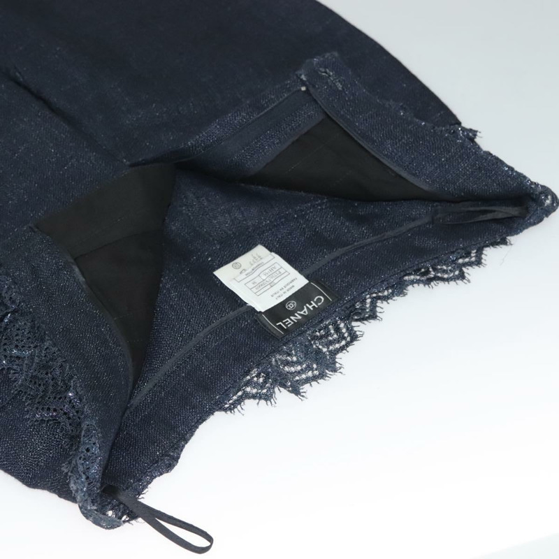 【日本直送】香奈兒外套與褲子組 牛仔藍 CC 正品 132998M-9