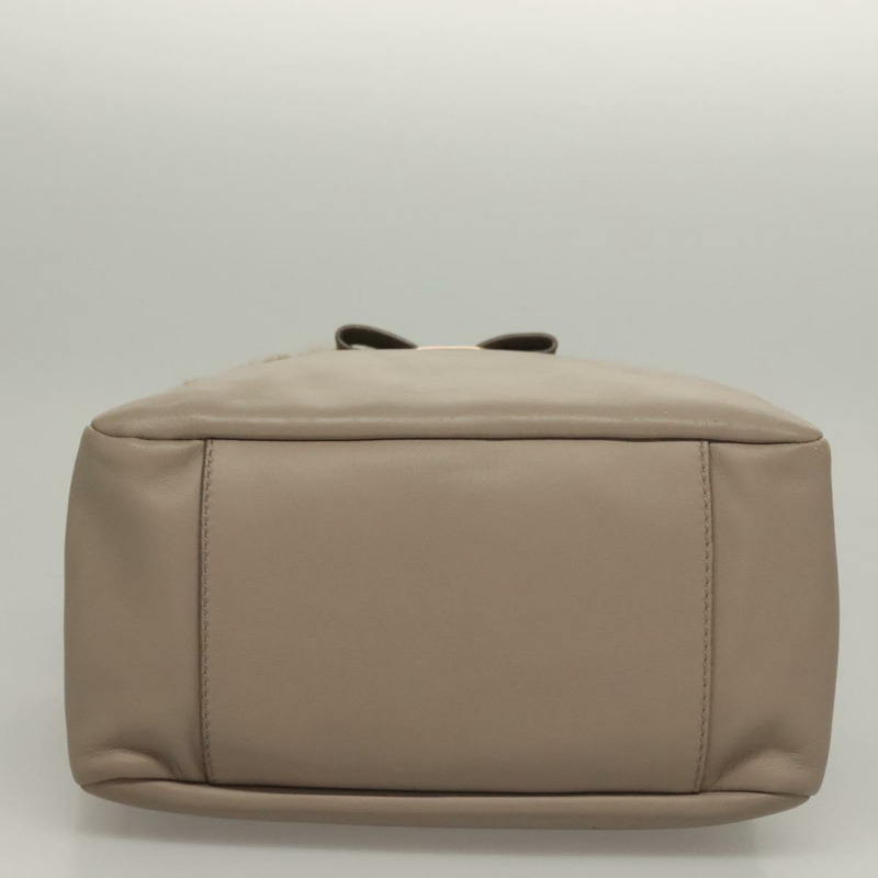 【日本直送】Salvatore Ferragamo 手提包 皮革 灰色 金色 正品 133404-5