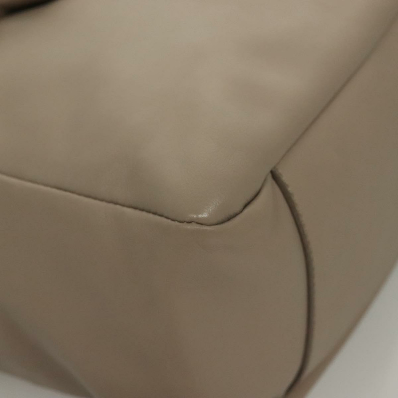 【日本直送】Salvatore Ferragamo 手提包 皮革 灰色 金色 正品 133404-8