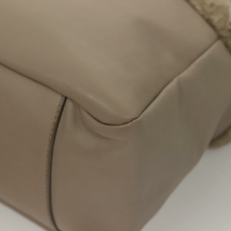 【日本直送】Salvatore Ferragamo 手提包 皮革 灰色 金色 正品 133404-16