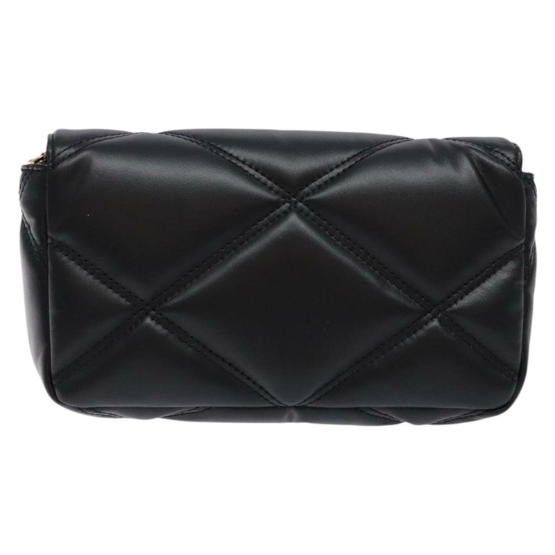【日本直送】VERSACE 肩背包 皮革 黑金 正品 133352-1