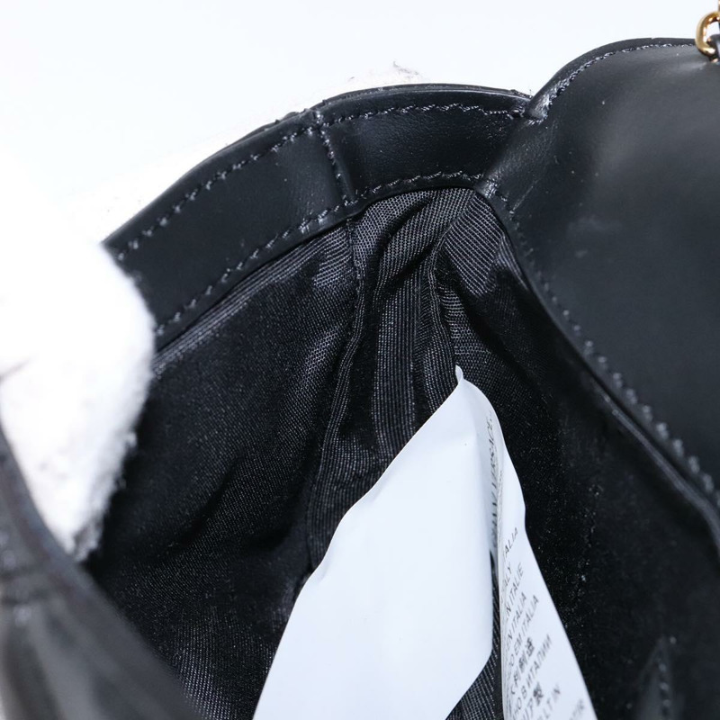 【日本直送】VERSACE 肩背包 皮革 黑金 正品 133352-19