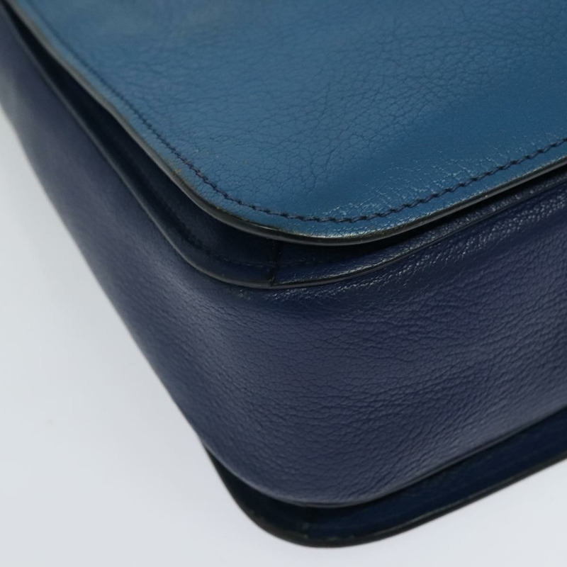 【日本直送】Miu Miu 手提包 皮革 2way 藍色 金色 正品 133346-16