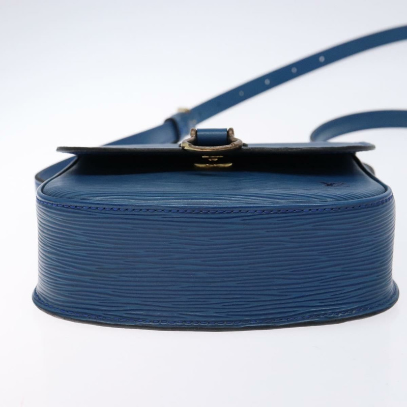 【日本直送】路易威登 Epi Saint Cloud PM 單肩包 藍色 M52195 LV 授權 136174-4
