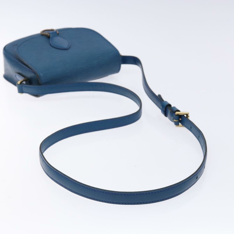 【日本直送】路易威登 Epi Saint Cloud PM 單肩包 藍色 M52195 LV 授權 136174-5